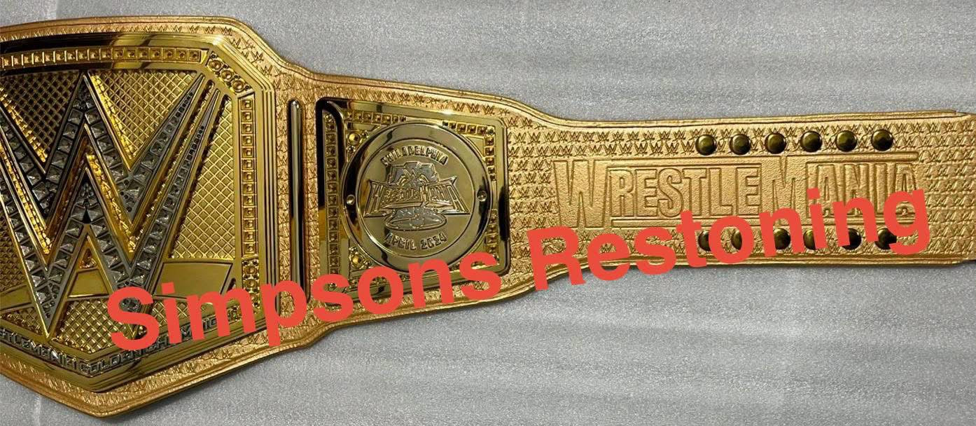 Wrestlemania 40 Golden Championship