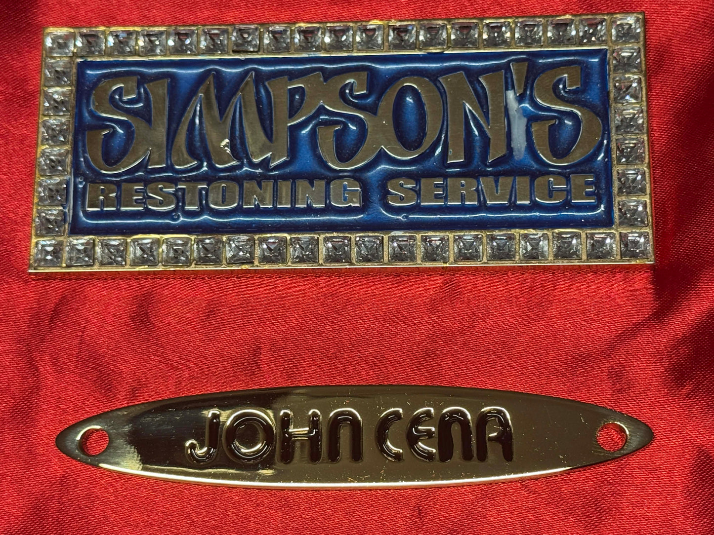 Metlal Spinner Name Plates