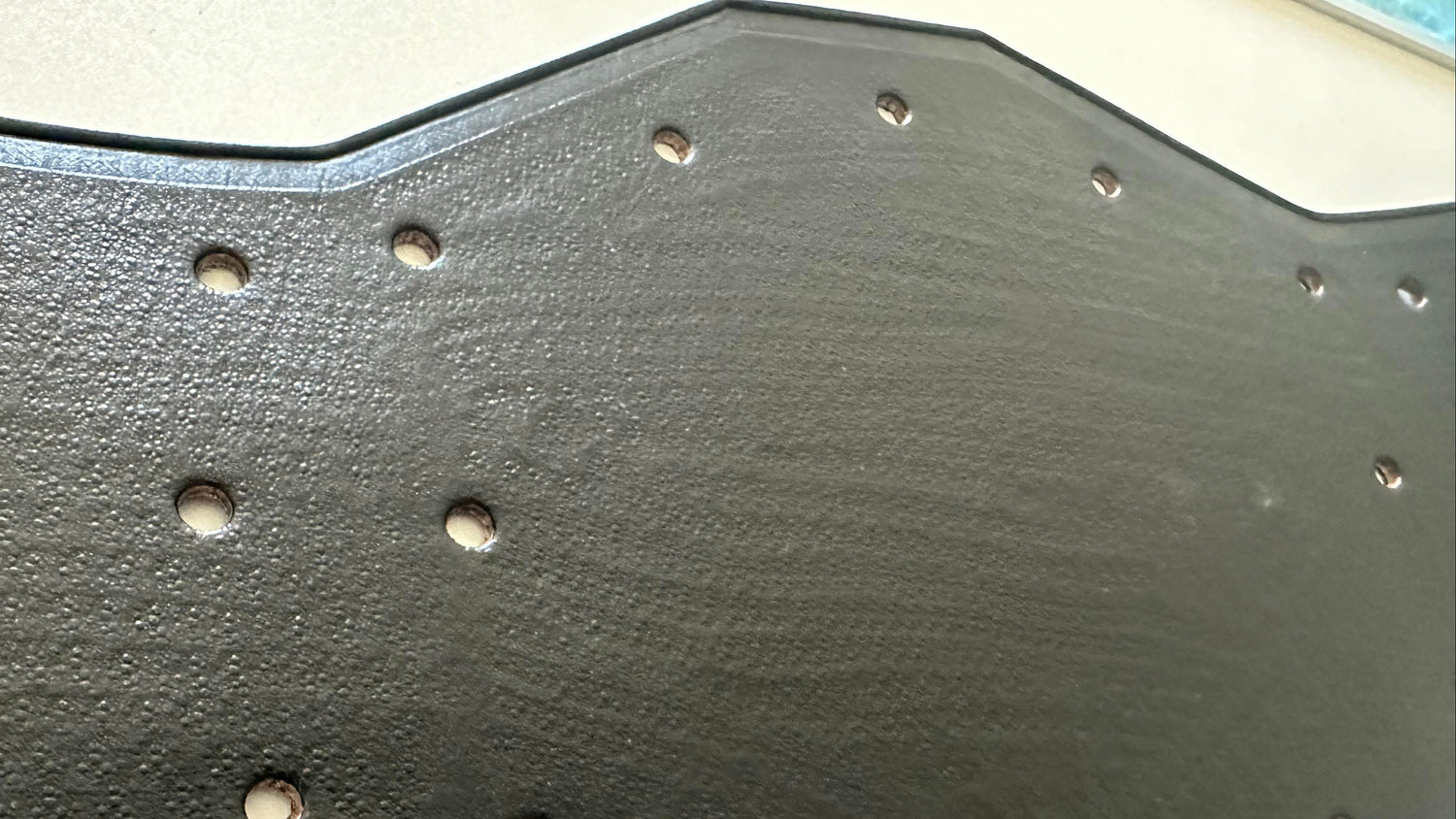 United States Championship leather strap