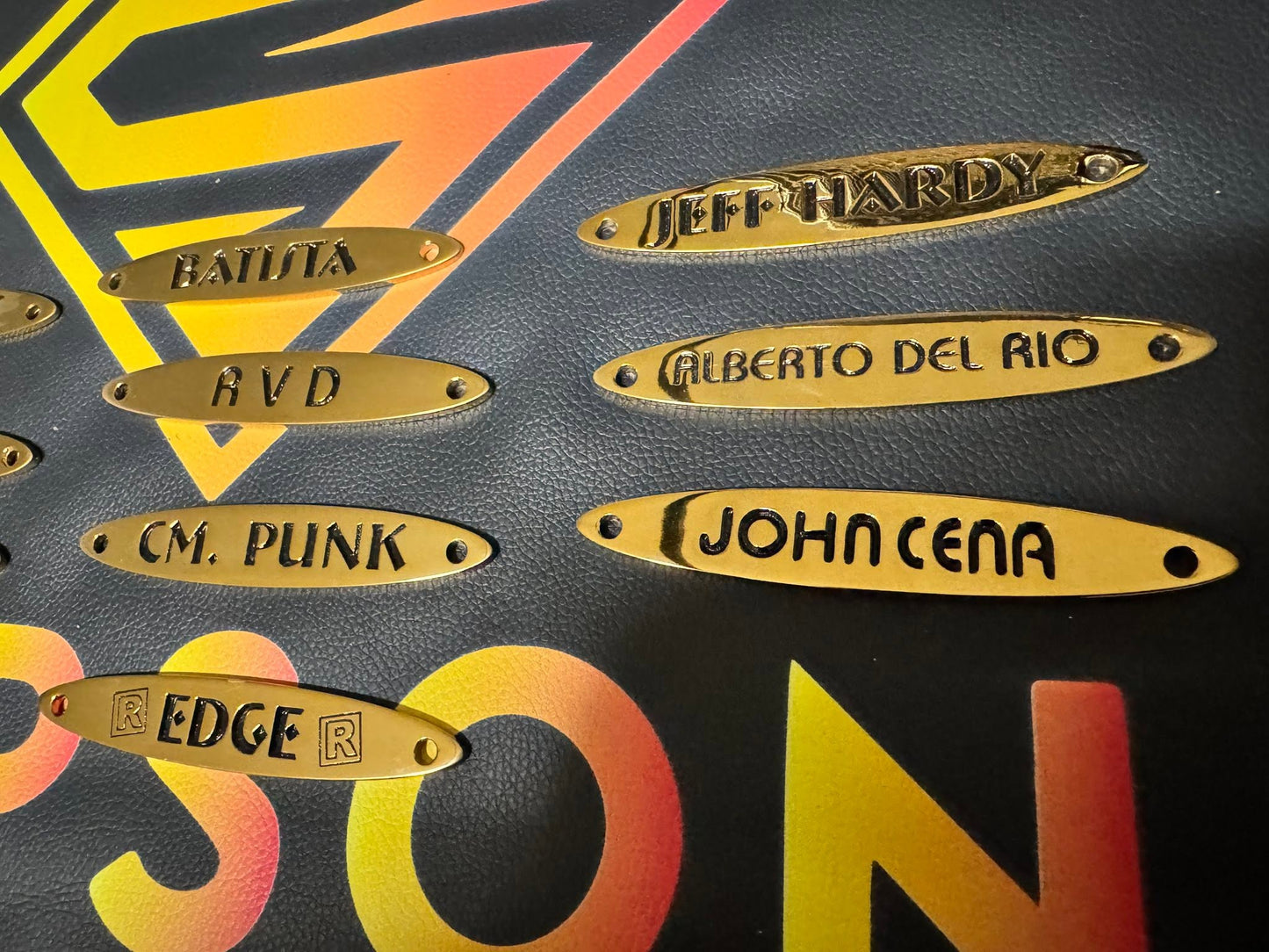 Metal Spinner Name Plates