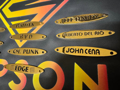 Metal Spinner Name Plates