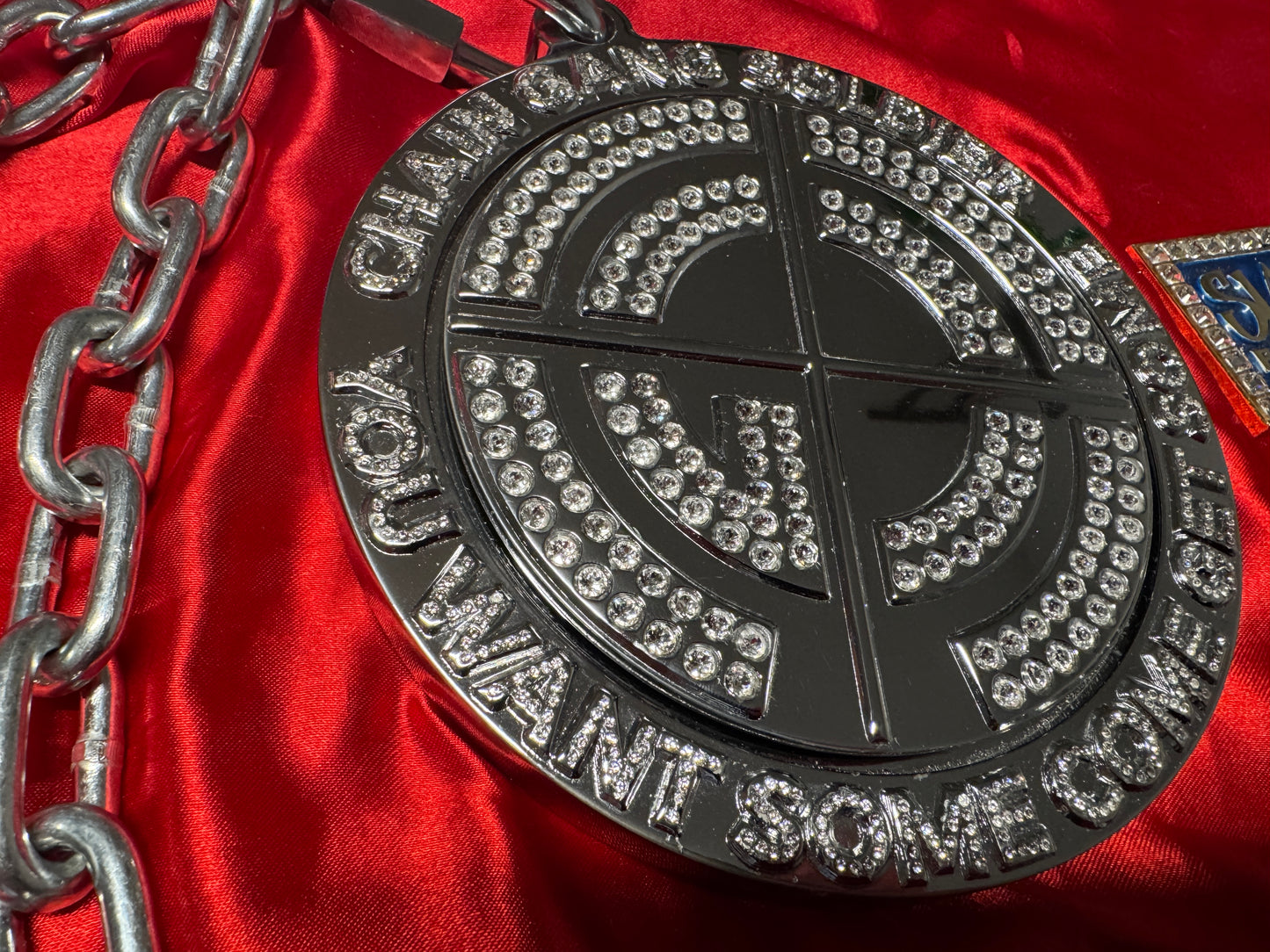 John Cena Chain gang spinner pendant