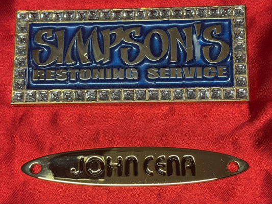 Metlal Spinner Name Plates